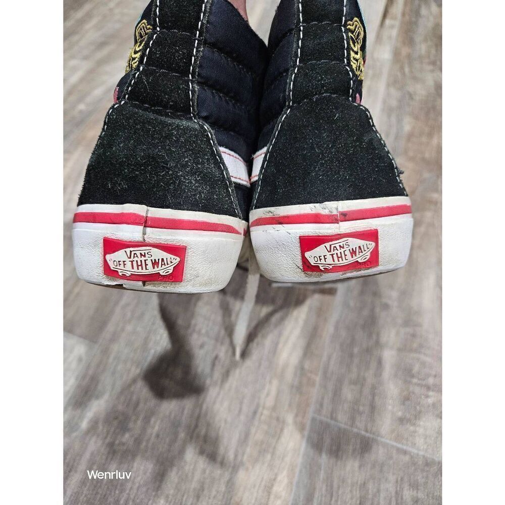 Vans SK8-Hi PRO -Lizzie Armanto Floral -Black Suede - Picture 6 of 6